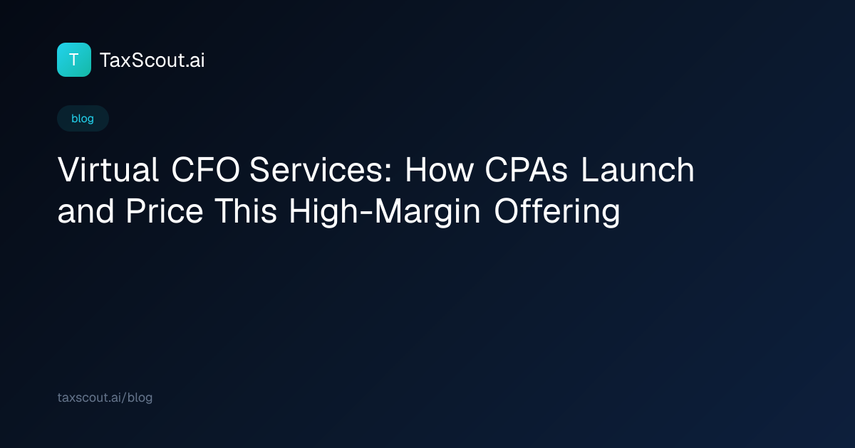 Virtual CFO Services: How CPAs Launch and Price This High-Margin Offering