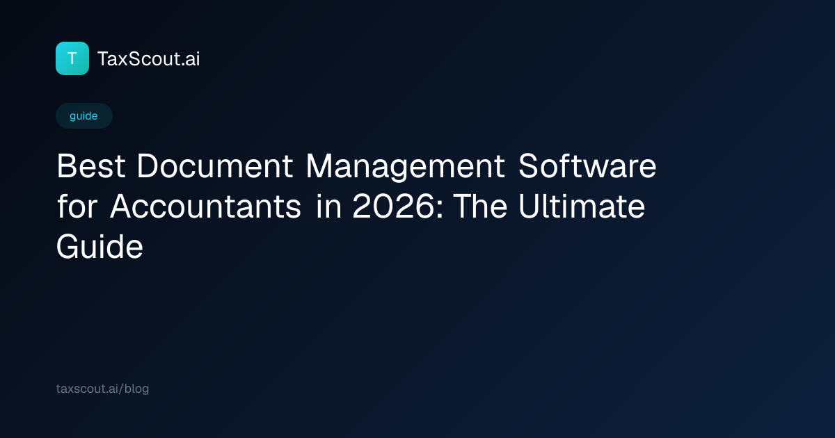Best Document Management Software for Accountants in 2026: The Ultimate Guide